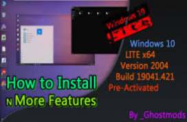 Windows 10 LITE x64 Version 2004 Build 19041.487 - 