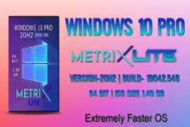 Windows 10 20H2 Ultra Lite X (32 Bits)