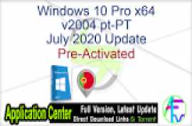 Windows 10 Pro x64 v2004 En-US - ACTiVATED July 2020 Update