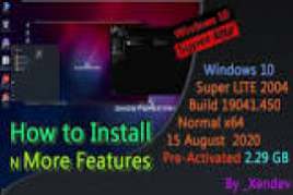 Windows 10 Super lite Dark Pro pt-BR x64 2021