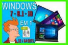 Windows AIO 7, 8.1 E 10 32/64  PT-BR